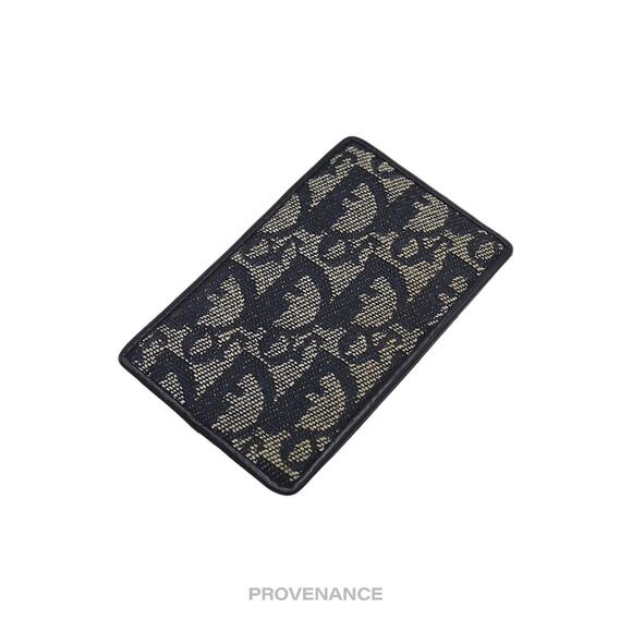 🔴 Dior Card Holder Wallet - Monogram Navy Trotter - Picture 5 of 6